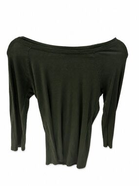 Michael Stars Long Sleeve Top in Olive